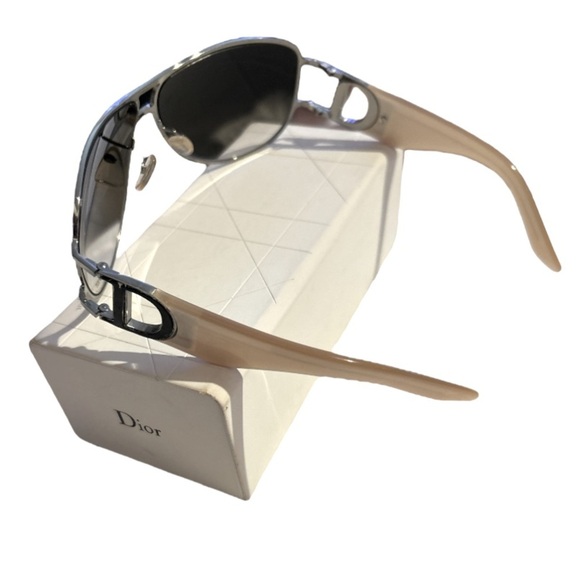 Authentic Vintage Dior Silver and Tan lenses Sunglasses - Picture 12 of 16